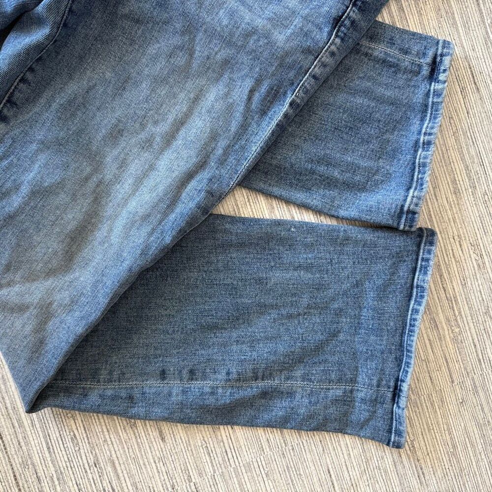 MOTHER The Pixie Insider Ankle Crop Jeans Medium Wash 27 - Picture 4 of 10
